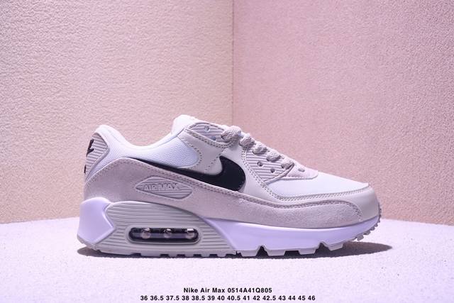 Company-Grade Nike Air Max 90 Original Retro Air Cushion Versatile Casual Runnin