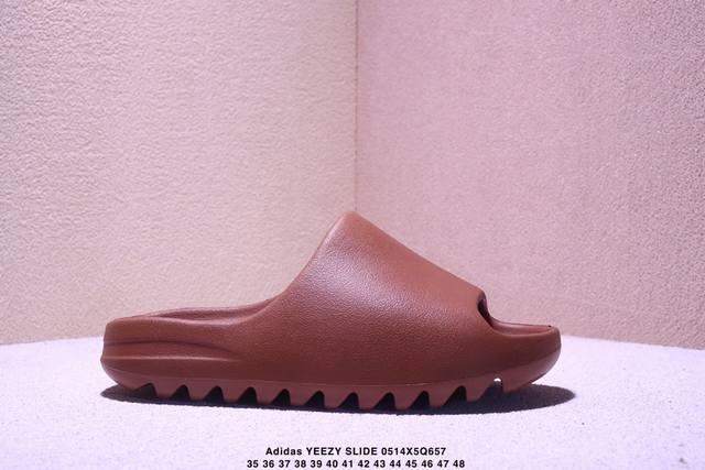 Adidas Yeezy Slide Coconut Flip-Flops Kanye West One-Strap Beach Anti-Slip Sanda