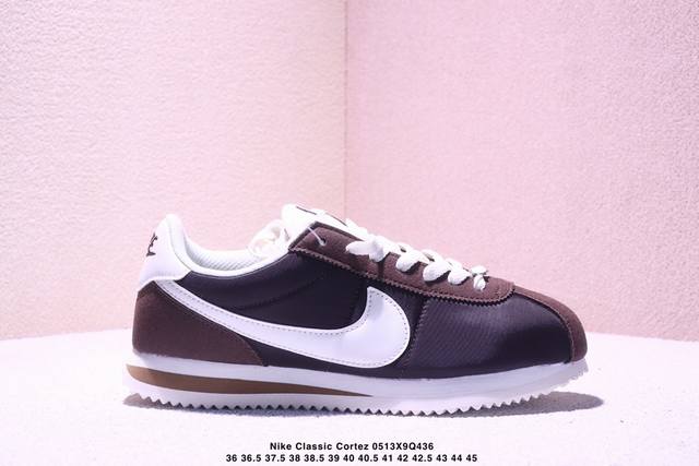 Nike Classic Cortez New Colorway Classic Forrest Gump Casual Running Shoes Produ