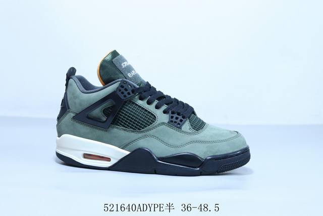 Air Jordan 4 Retro Aj4 Michael Jordan Aj4 Mid-Top Retro Casual Sports Culture Ba