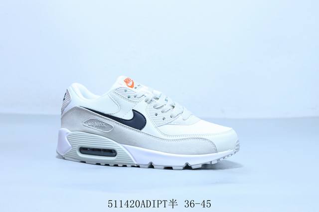 Nike Air Max 90 Classic Retro Low-Profile Cushioning Running Shoes, Product Code