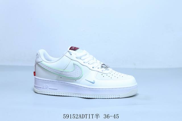 Nike Air Force 1 Af1 Low-Top Casual Sneakers, Product Code: Fz5052-131, Size: 59