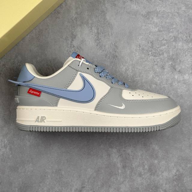 Local Core Private Nike Air Force 1'07 Low Supreme Collaboration Light Blue Larg