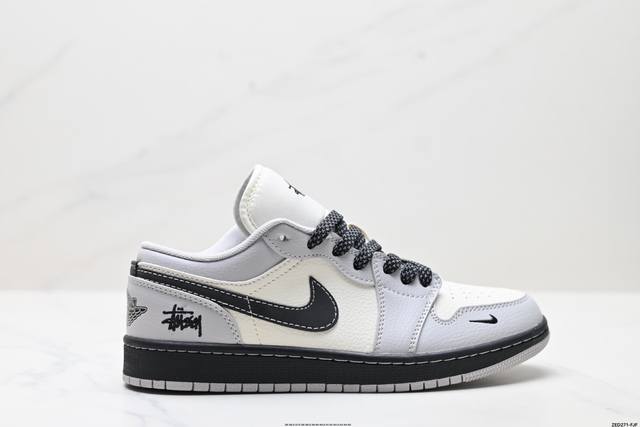Company-Grade Nike Air Jordan 1 Low Aj1 Low-Top Casual Skate Shoes, Official Col