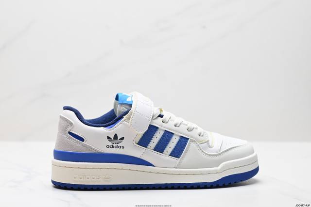Authentic Adidas Forum Low Cl Three-Leaf Clover Low-Top Classic Velcro Retro Ska