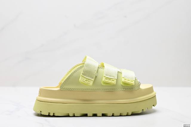 Company-Grade Ugg Summer New Arrival Women's Same-Style Shimmering Gold Series T