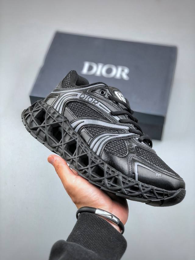 Dior Cushioned Midsole Sports Casual Breathable Professional Running Shoes Size: