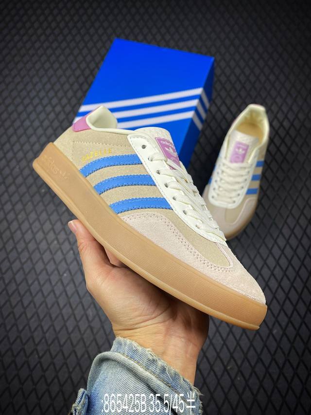B Adidas Originals Gazelle Indoor Brown This Shoe Continues The Tradition Of A R