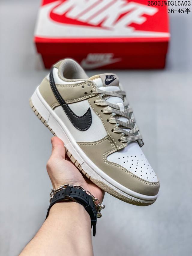 Authentic Nike Dunk Low With Half Sizes, Comfortable, Slip-Resistant, Durable, L