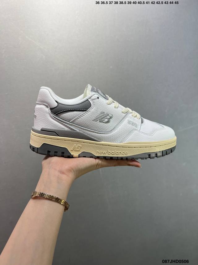 New Balance New Balance Features A Combination Of Hard Cowhide Leather And Breat