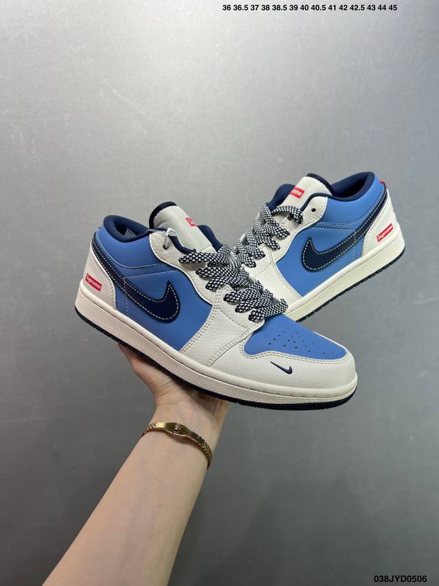 Company-Level Travis Scott X Nike Air Jordan 1 Low X Gucci Three-Way Collaborati