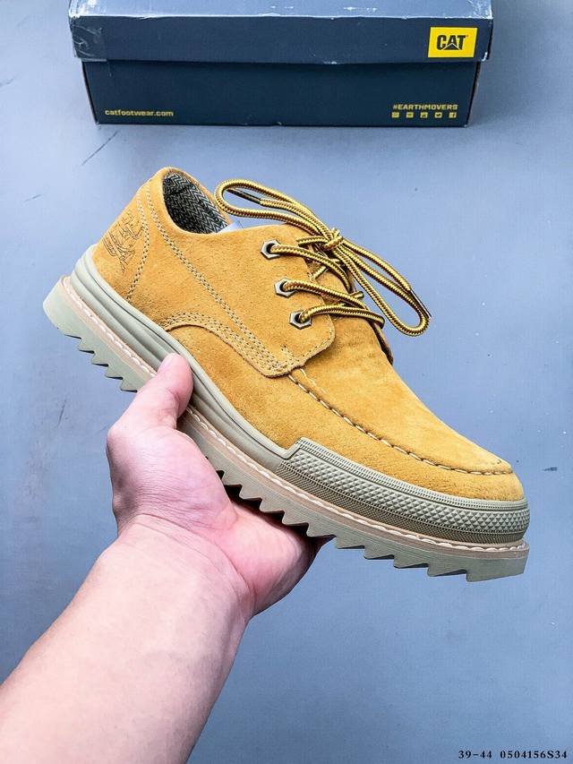 Cat Workwear Casual Retro-Inspired Street Shoes Designed To Elevate Any Outfit.