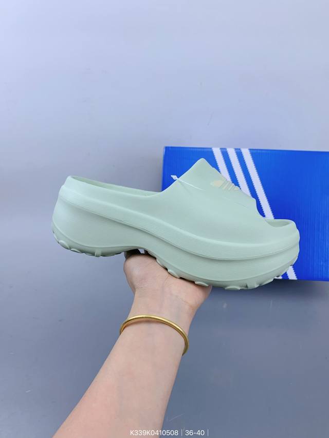 Adidas Adifom Summer Beach Water-Resistant Casual Flip-Flops, Toe-Exposed Sandal