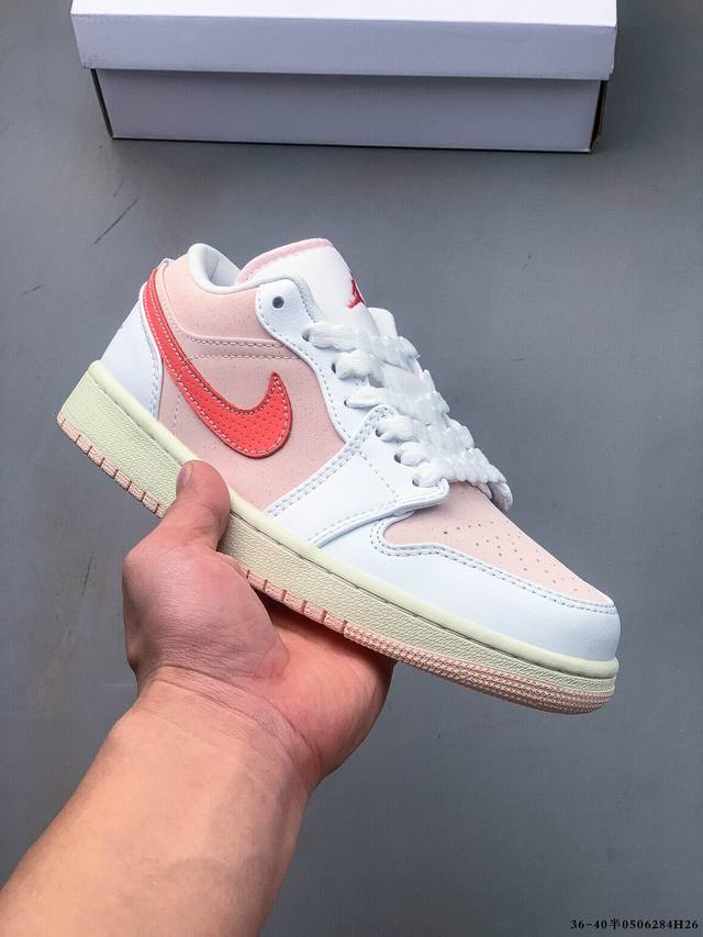 Company-Grade Top Layer! Nike Air Jordan 1 Low Aj1 Joe 1 Low-Top Trendy Casual S