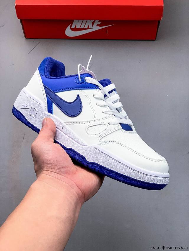 Company-Level! Nike Full Force Low Low-Top Retro Versatile Casual Sports Sneaker
