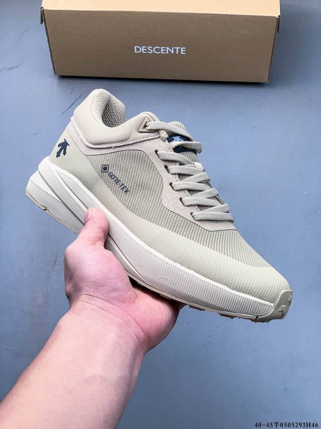 Company-Level! Descente Dualis Urban Commuting Gore-Tex Fashionable Comfortable