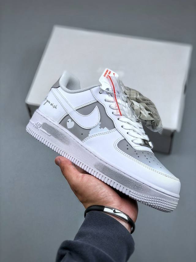 Nike Air Force 1 '07 Low Official Bestseller Customization, Anime-Themed, White