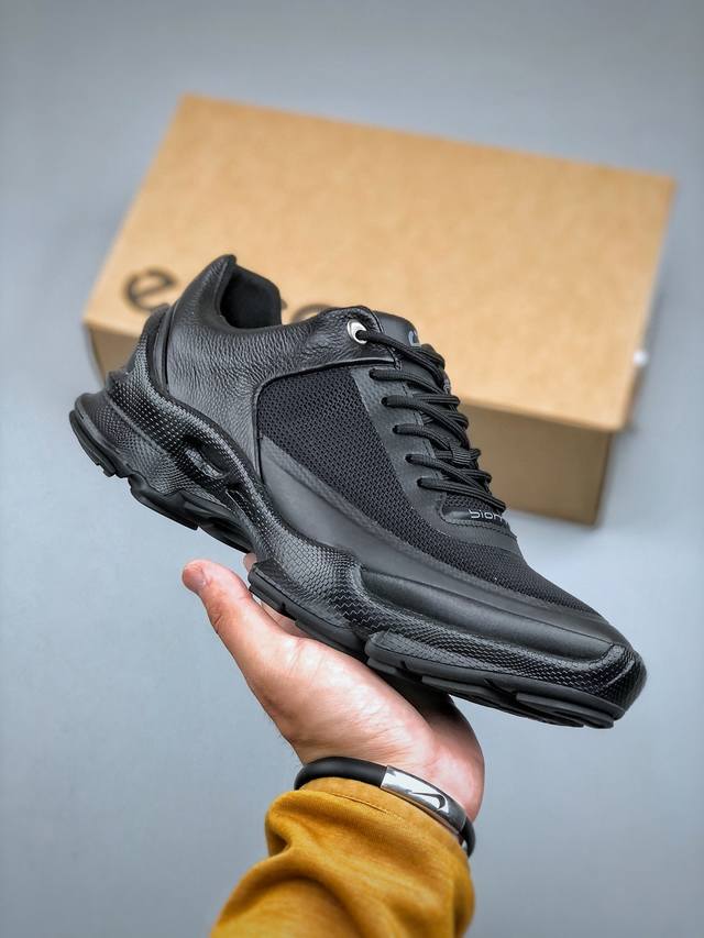 Ecco Summer Bestseller Men's Casual Versatile Low-Top Sneakers Soft And Cool Ser
