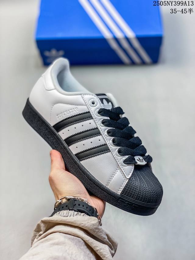 Adidas Originals Superstar Ii Shell-Toe Series Low-Top Classic Versatile Casual