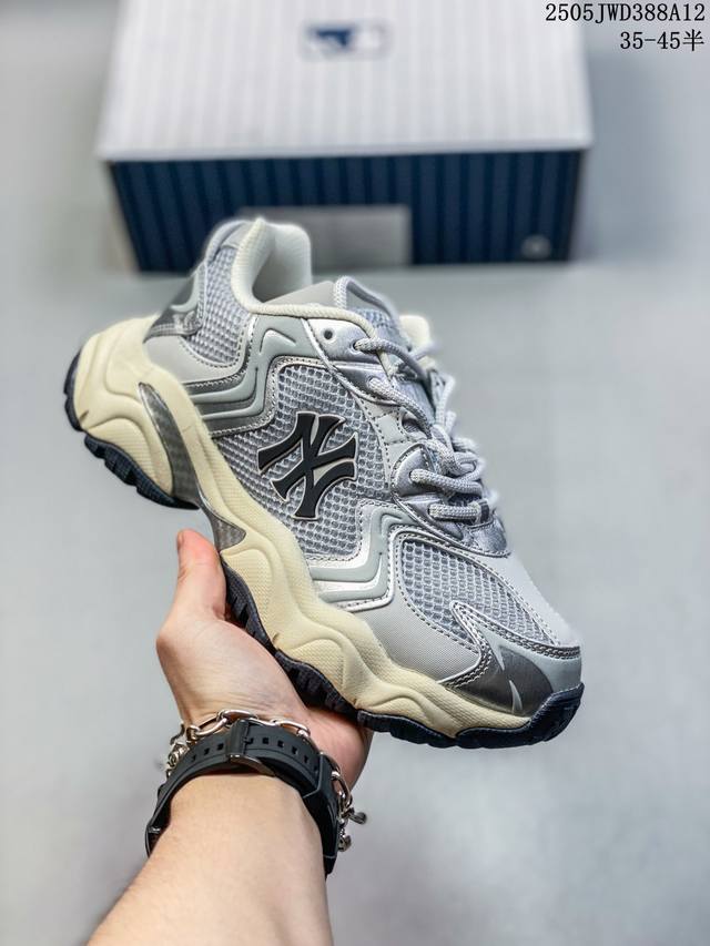 Authentic Label With Half Sizes Mlb Dad Shoes For Men And Women 2025 Spring Casu