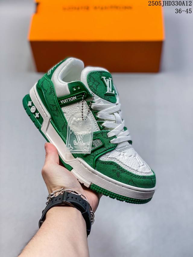 Louis Vuitton Lv Louis Vuitton Sneakers New Lv Trainer Latest Colorway Sports Sh