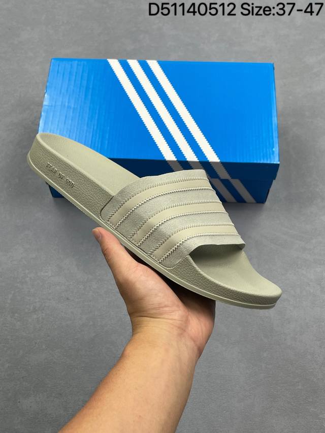 Adidas Originals Adilette Slide 50Th Anniversary X Fog Fear Of Go D Los Angeles