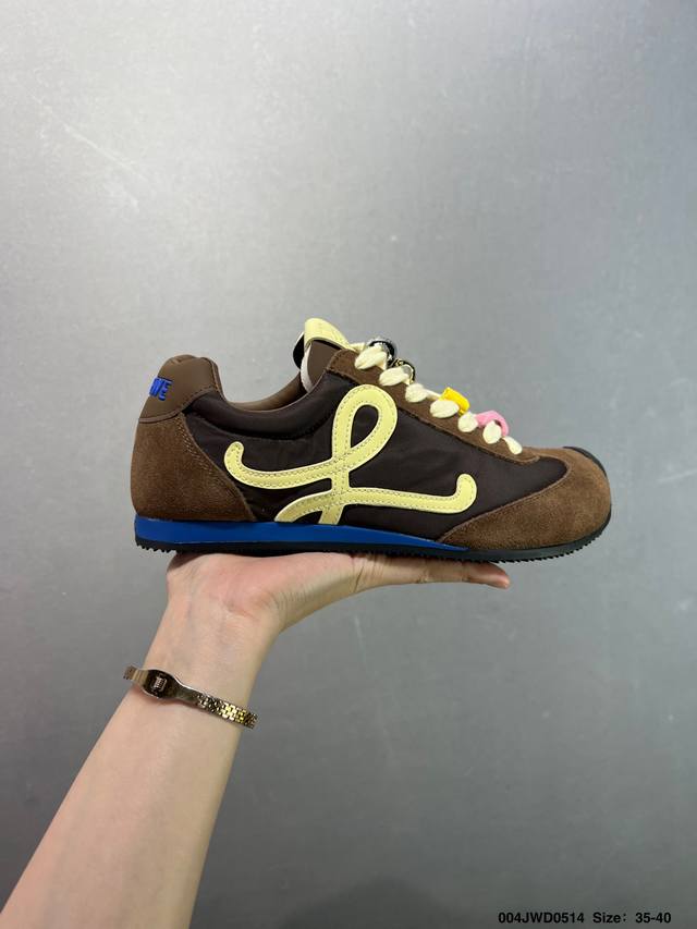 Company-Level Loewe Ballet Runner Sneakers - Ballet Series - Agan Retro-Style Th