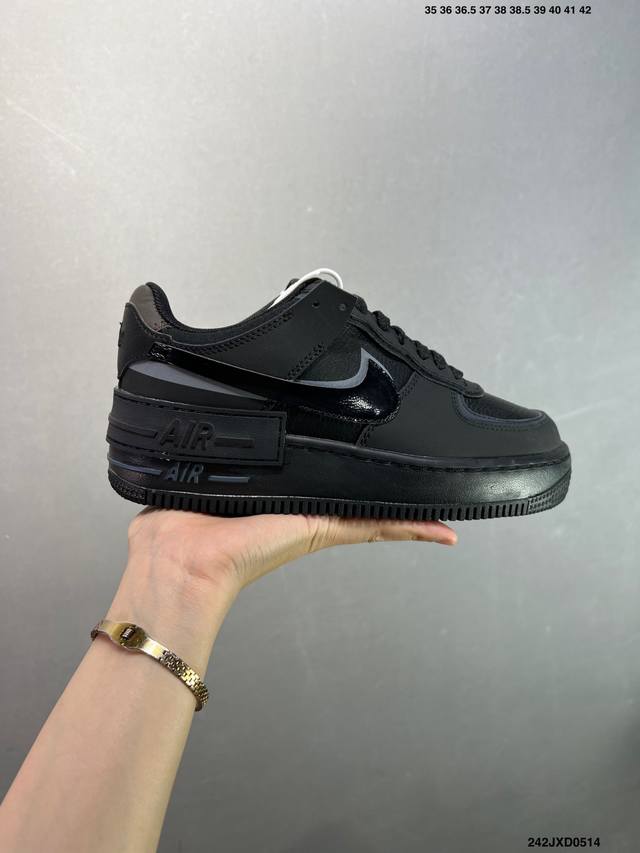 Company-Grade Air Force Macaron Jelly Series Nike Air Force 1 Shadow Af1 Deconst