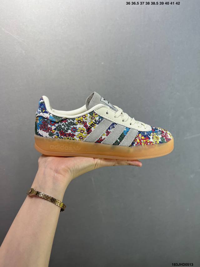 Adidas Gazelle Indoor J P6900 Casual Durable Lightweight Low-Top Skate Shoes Thi