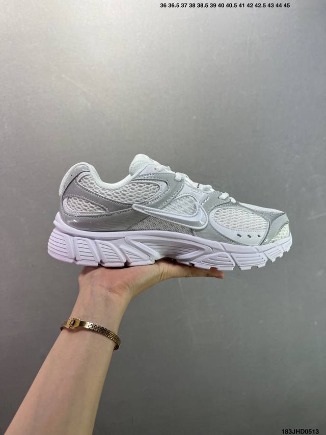 Company-Level Nk V5 Rnr Series White Brown Retro Y3K Style Comfortable And Versa