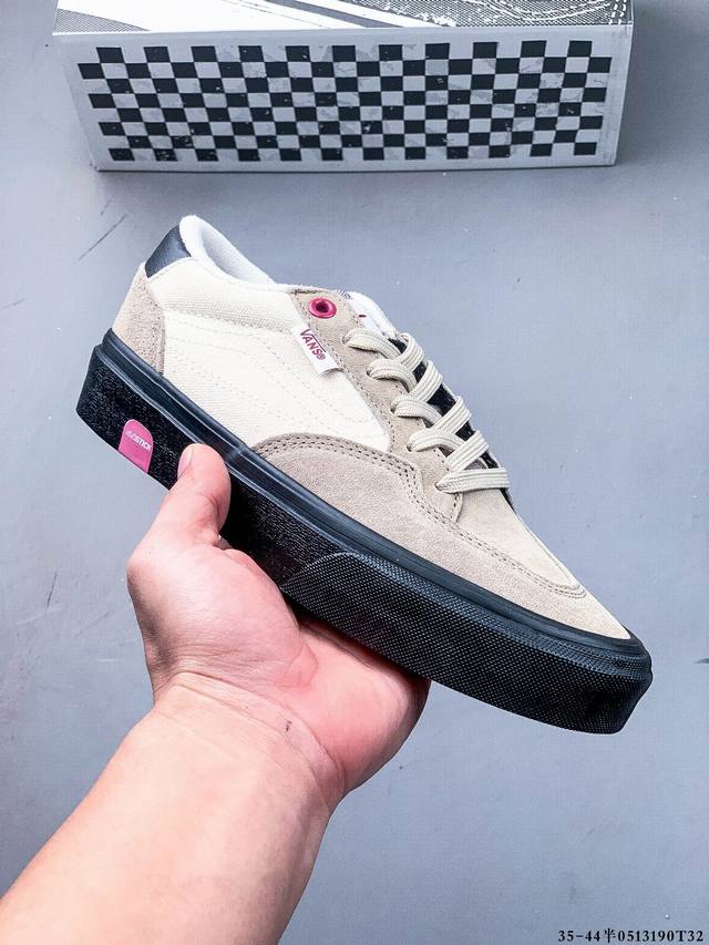 Company-Level! Vans Rowan Pro Casual Cushioned Durable Low-Top Skate Shoes 05131
