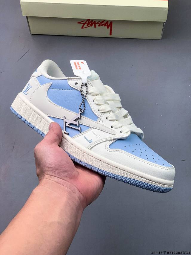 Company-Grade Top Layer! Nike Air Jordan 1 Low Aj1 Low-Top Casual Sports Sneaker