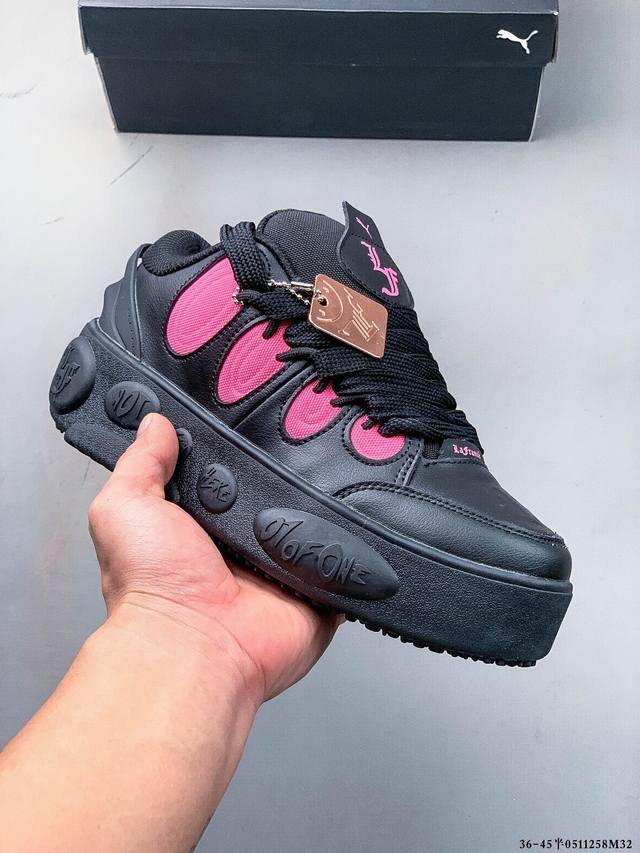 Puma Lafrance Gifted Low-Top Casual Sneakers Inspired By The Bold Silhouettes Of