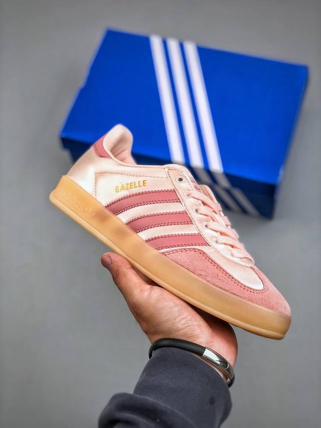 Adidas Originals Gazelle Indoor Three-Leaf Clover Casual Slip-Resistant Durable