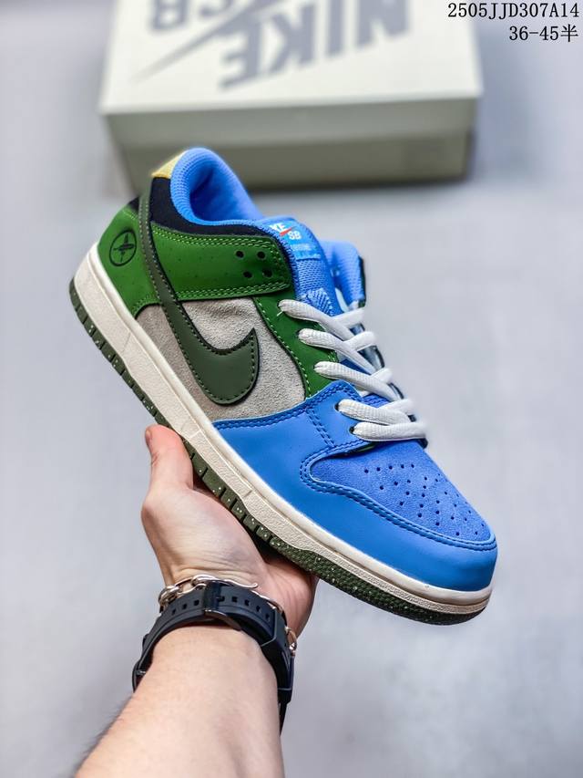 Nike Dunk Low Men's And Women's Retro Skateboarding Shoes, Classic Sb Series Spo