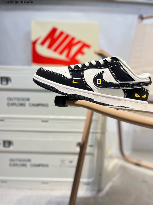 Nike Sb Dunk Low Anniversary Premium Custom Low-Top Casual Skate Shoes Custom Sh