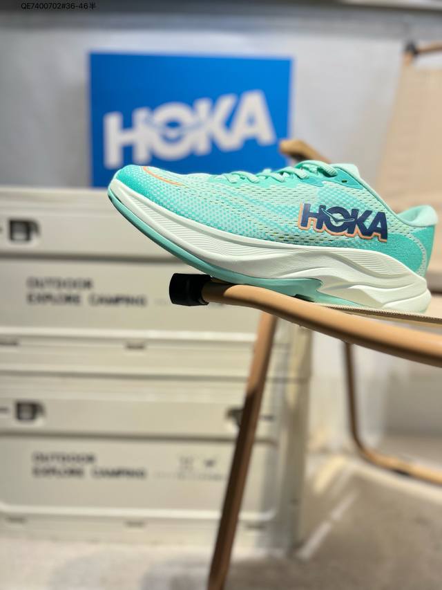 Hoka One One M Rincon 4 Low-Top Professional Trail Running Shoes First-Look Phot