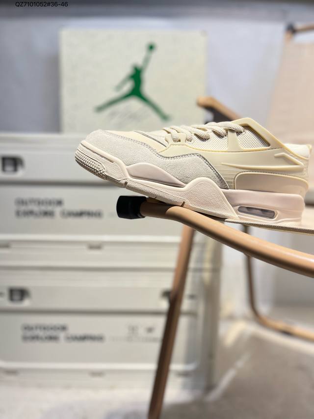 Nike 2025 New Air Jordan 4Rm Air Cushion Aj4 Casual Basketball Shoes For Men Fq7