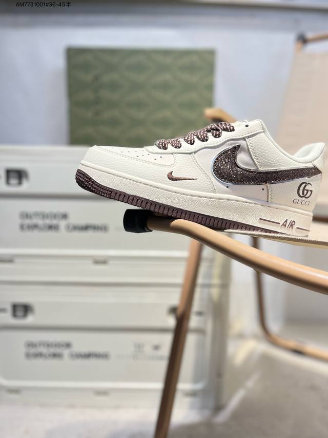 Gucci X Nk Air Force 1 '07 Low Air Force One Low-Top Casual Skate Shoes #Custom