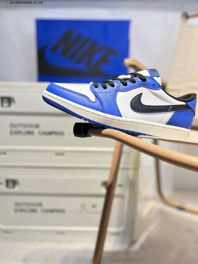 Company-Grade Top-Layer Leather Jordan Air Jordan 1 Low Aj1 Low-Top Series Baske