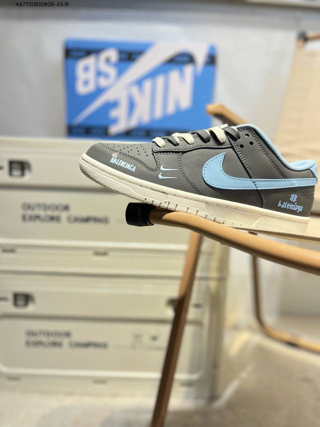 Nike Sb Dunk Low Anniversary Premium Custom Low-Top Casual Skate Shoes Custom Sh