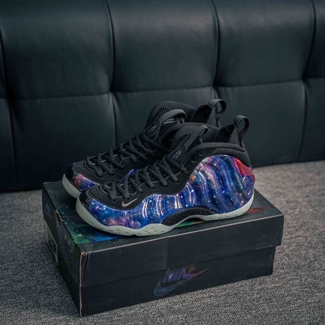 Core Private Nike Air Foamposite One New Galaxy Spray, Dongguan-Made Original So