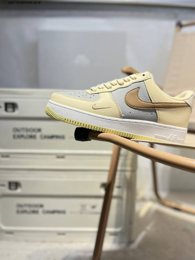 Nike Air Force 1 '07 Air Force One Versatile Casual Sneakers. Soft, Highly Elast