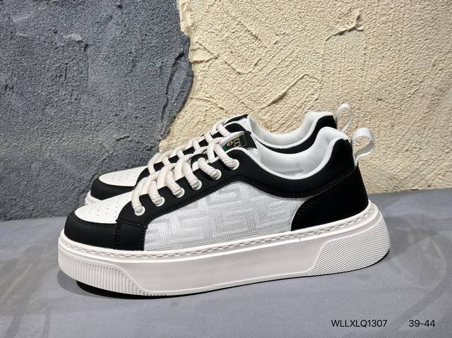 Gucci Mac 80 Series Low-Top Retro Versatile Casual Sports Sneakers Beige Royal B