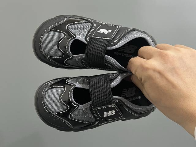 New 920 Mary Jane Mesh-Panel Velcro Children's Sandals Size: 24-37 Fashionable A