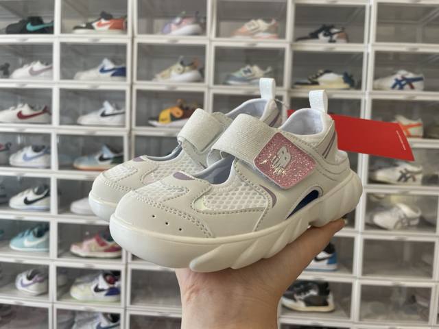 New 920 Mary Jane Mesh Panel With Velcro Strap Children's Sandals Size: 24-37 Fa
