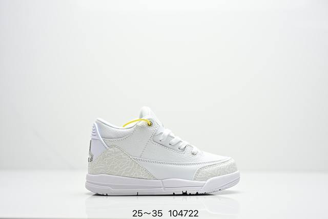 Kids' Air Jordan 3 Retro Reissue White Cement Aj3 Jordan 3Rd Generation Aj3 Jord