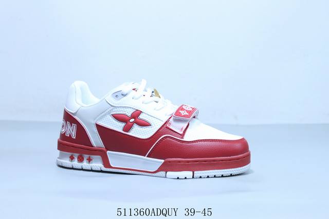 lv Louis Vuitton Trainer Sneaker Low Casual Sports Culture All-Match Basketba