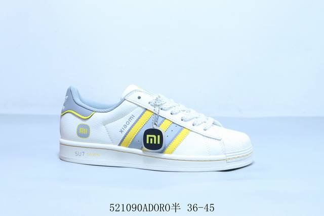 Adidas Adidas Originals Superstar Non-Slip Wear-Resistant Lightweight Breathable