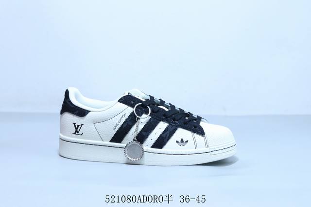 Adidas Adidas Originals Superstar Non-Slip Wear-Resistant Lightweight Breathable